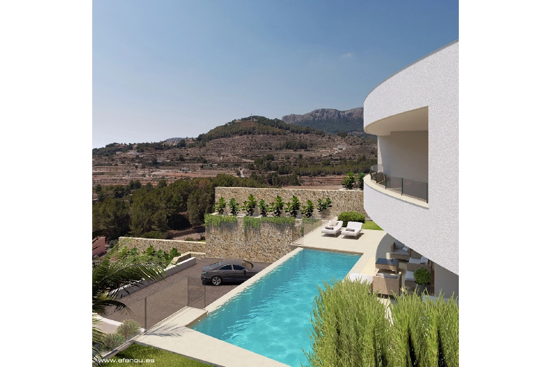 villa in Calpe(Empedrola) for sale, built area 335 m², air-condition, plot area 1042 m², 4 bedroom, 4 bathroom, swimming-pool, ref.: CA-H-1826-AMB-10