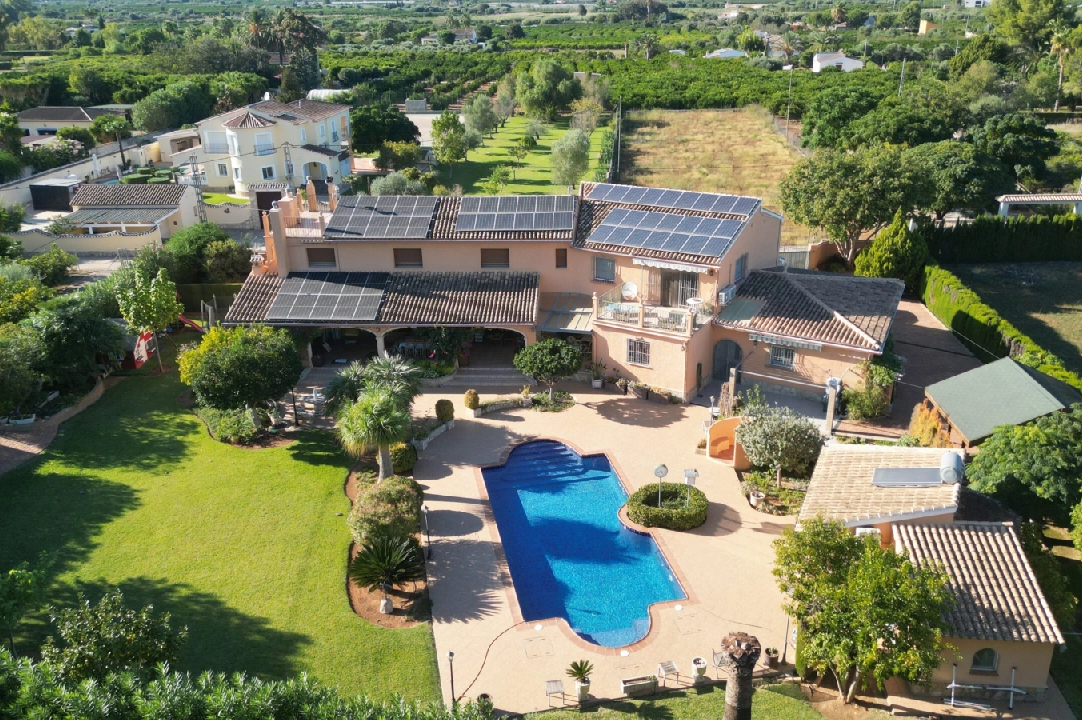 country house in Pedreguer for sale, built area 350 m², year built 2009, condition neat, + central heating, air-condition, plot area 3500 m², 4 bedroom, 4 bathroom, swimming-pool, ref.: FK-1224-V-1