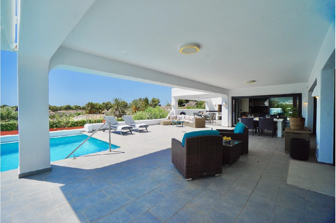 villa in Moraira(Camarrocha) for sale, built area 261 m², air-condition, plot area 831 m², 3 bedroom, 3 bathroom, swimming-pool, ref.: CA-H-1670-AMB-21