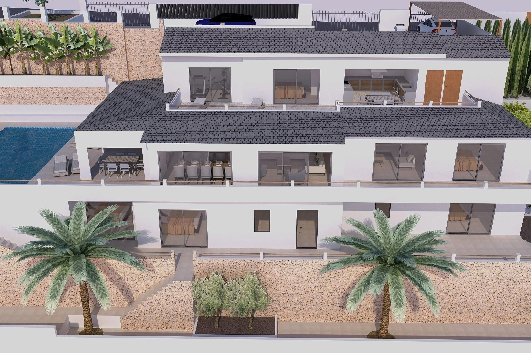 villa in Javea for sale, built area 320 m², air-condition, plot area 800 m², 5 bedroom, 4 bathroom, swimming-pool, ref.: BP-4447JAV-22