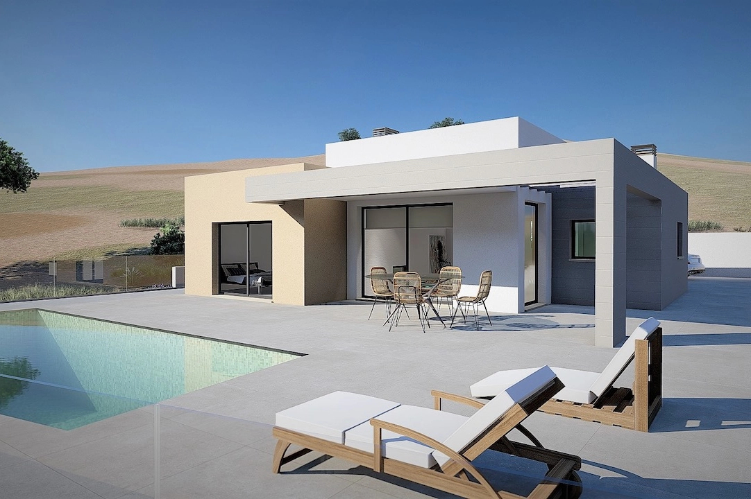 villa in Benitachell(Raco de Nadal) for sale, built area 145 m², air-condition, plot area 700 m², 3 bedroom, 2 bathroom, swimming-pool, ref.: CA-H-1831-AMB-1