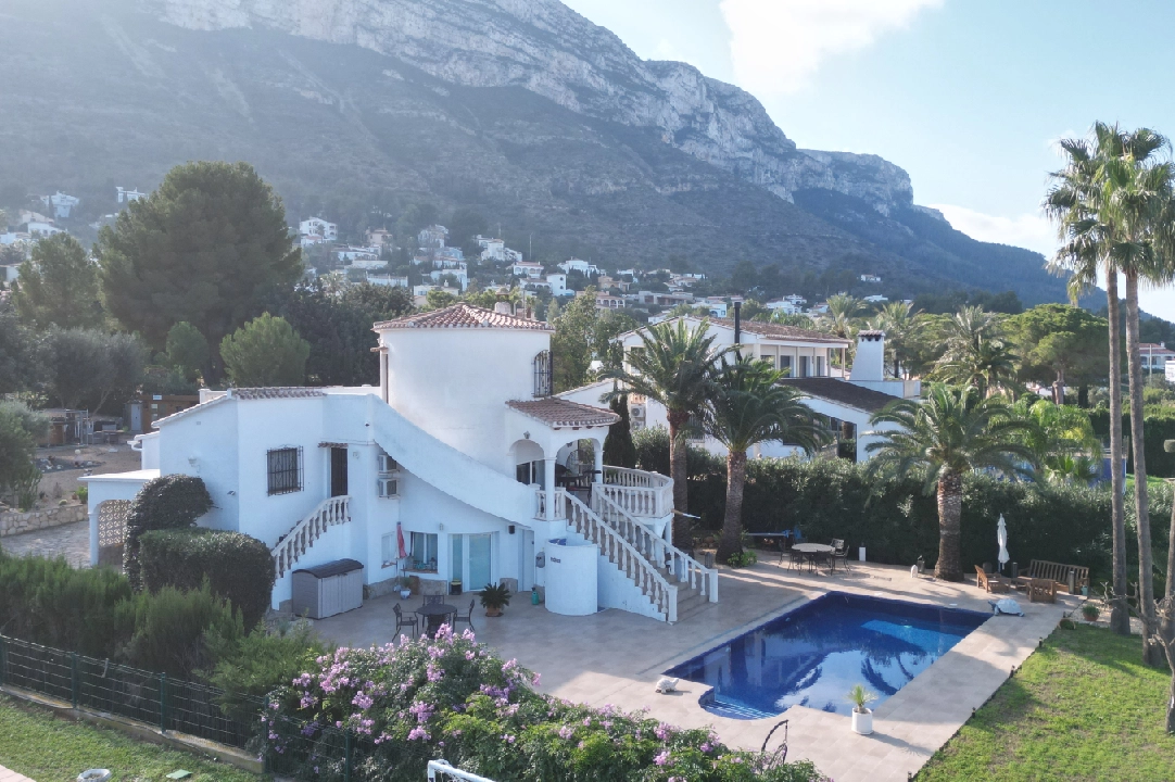 villa in Denia for sale, built area 190 m², year built 1984, condition neat, + KLIMA, air-condition, plot area 1900 m², 4 bedroom, 4 bathroom, swimming-pool, ref.: AS-1024-42