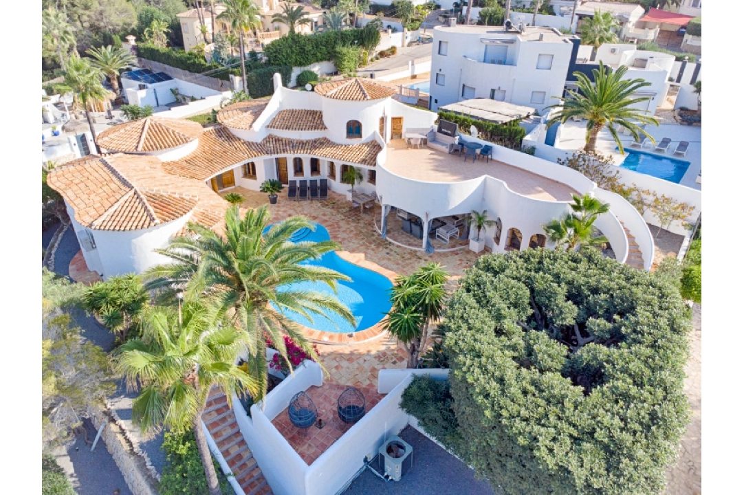 villa in Benissa for sale, built area 318 m², air-condition, plot area 1152 m², 5 bedroom, 3 bathroom, swimming-pool, ref.: AM-12301DA-40