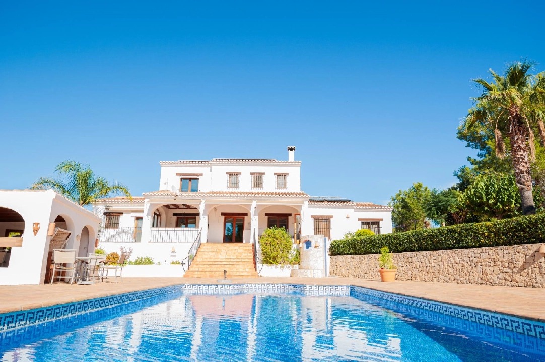 villa in Benissa(Benimarraig) for sale, built area 271 m², plot area 10438 m², 5 bedroom, 3 bathroom, swimming-pool, ref.: COB-3488-10535-39