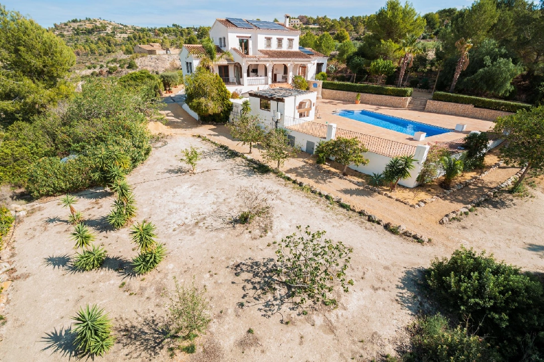 villa in Benissa(Benimarraig) for sale, built area 271 m², plot area 10438 m², 5 bedroom, 3 bathroom, swimming-pool, ref.: COB-3488-10535-40