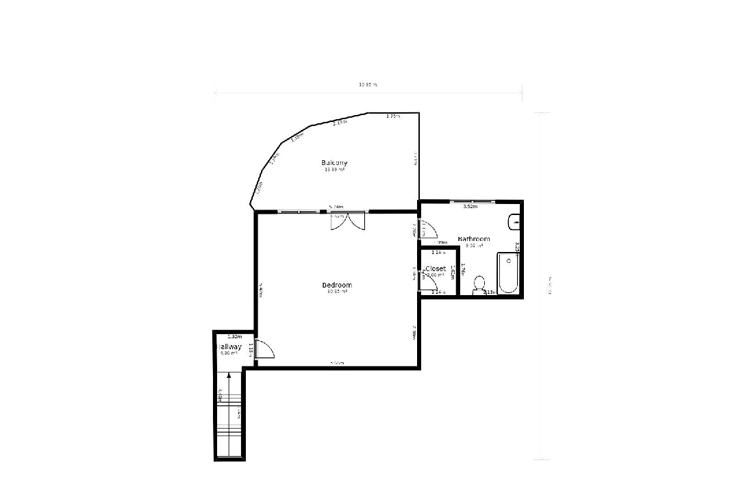 villa in Calpe(Playa De La Fossa) for sale, built area 195 m², air-condition, plot area 500 m², 3 bedroom, 3 bathroom, swimming-pool, ref.: COB-3496-10535-25