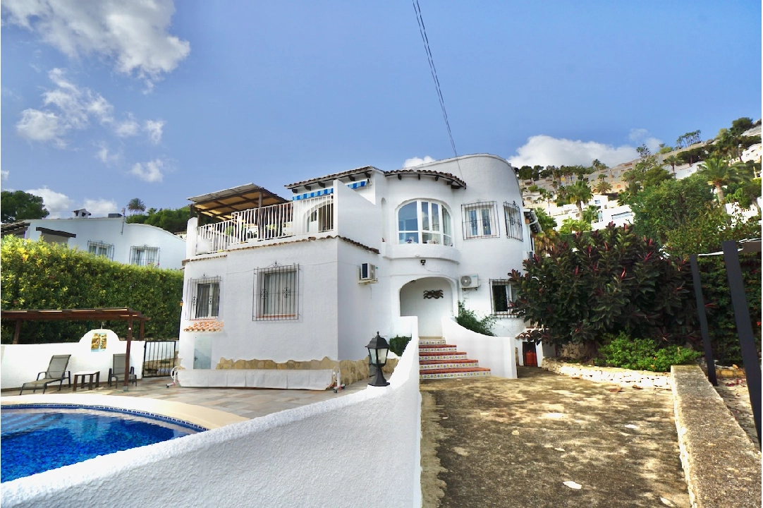 villa in Moraira(Pinar del Advocat) for sale, built area 184 m², plot area 795 m², 3 bedroom, 2 bathroom, swimming-pool, ref.: CA-H-1838-AMB-28