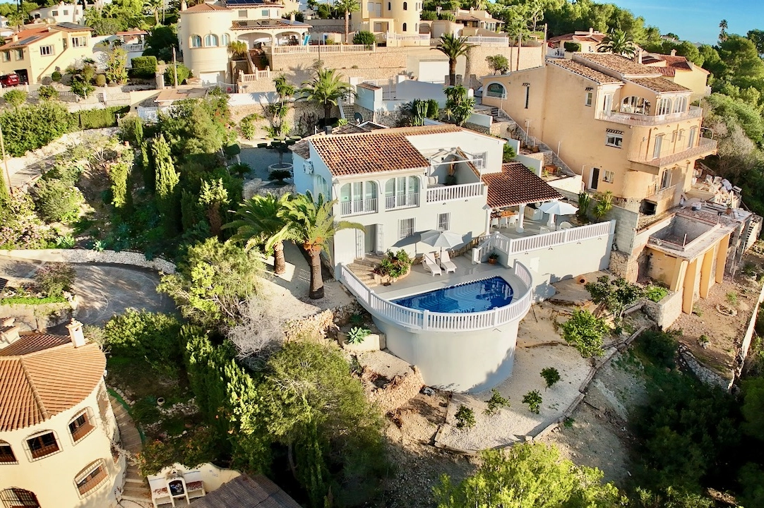 villa in Benissa(San Jaime) for sale, built area 221 m², air-condition, plot area 981 m², 5 bedroom, 2 bathroom, swimming-pool, ref.: CA-H-1839-AMBE-48