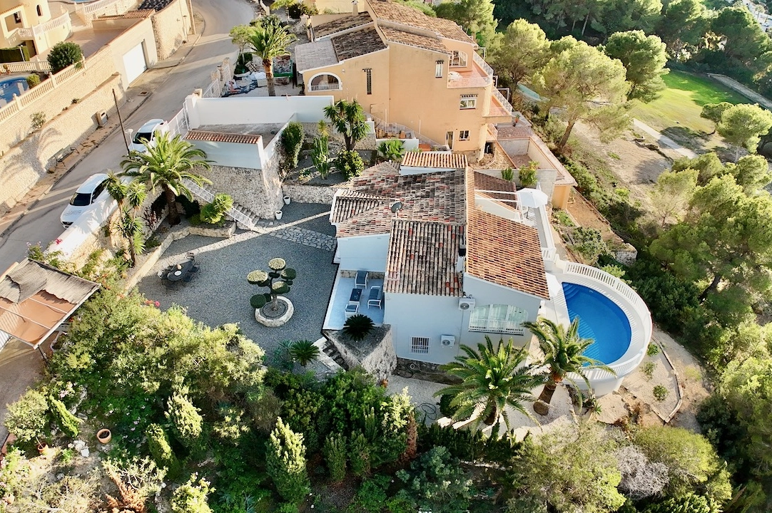 villa in Benissa(San Jaime) for sale, built area 221 m², air-condition, plot area 981 m², 5 bedroom, 2 bathroom, swimming-pool, ref.: CA-H-1839-AMBE-50