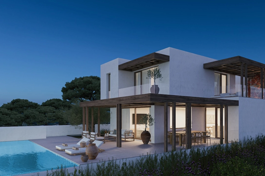 villa in Moraira(Benimeit) for sale, built area 319 m², air-condition, plot area 1000 m², 3 bedroom, 3 bathroom, swimming-pool, ref.: CA-H-1840-AMB-1