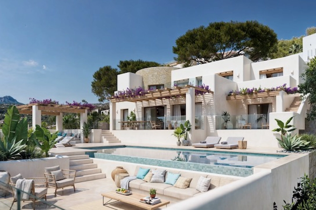 villa in Moraira(San Jaime) for sale, built area 333 m², air-condition, plot area 1330 m², 5 bedroom, 5 bathroom, swimming-pool, ref.: CA-H-1842-AMBI-9