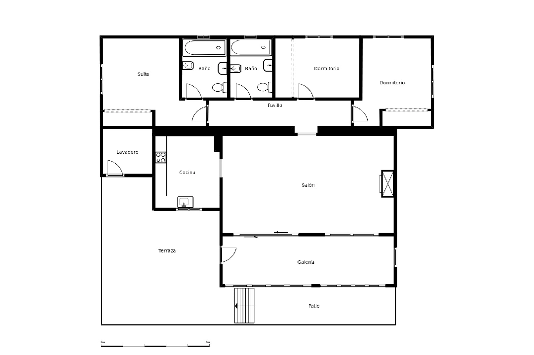 villa in Benitachell(Les Fonts) for sale, built area 132 m², plot area 672 m², 3 bedroom, 2 bathroom, swimming-pool, ref.: CA-H-1844-AMBE-43