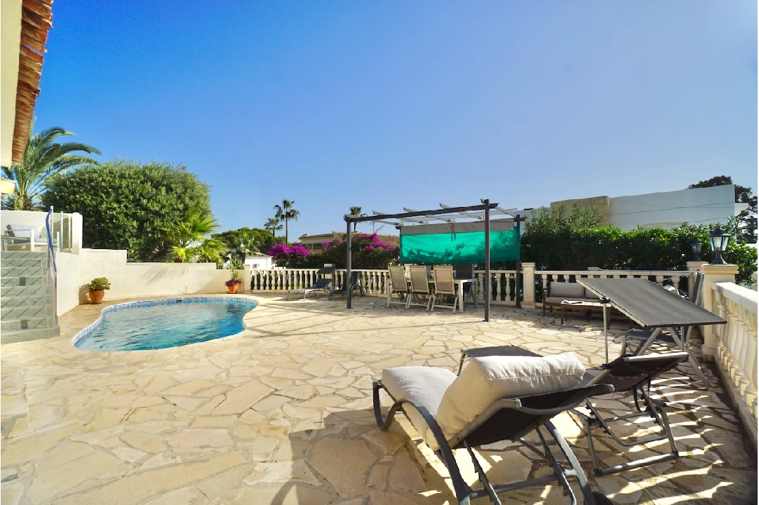 villa in Benissa(Montemar) for sale, built area 165 m², plot area 823 m², 3 bedroom, 2 bathroom, swimming-pool, ref.: CA-H-1845-AMB-16