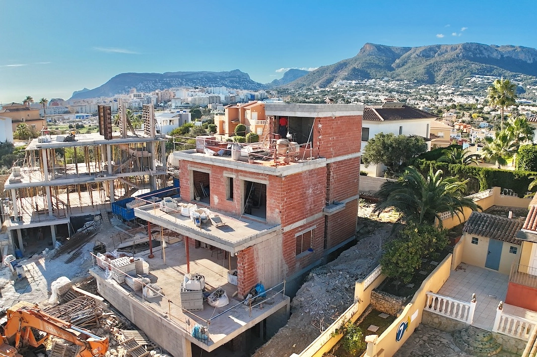 villa in Calpe(Ortembach) for sale, built area 350 m², air-condition, plot area 792 m², 4 bedroom, 4 bathroom, swimming-pool, ref.: CA-H-1849-AMBE-1