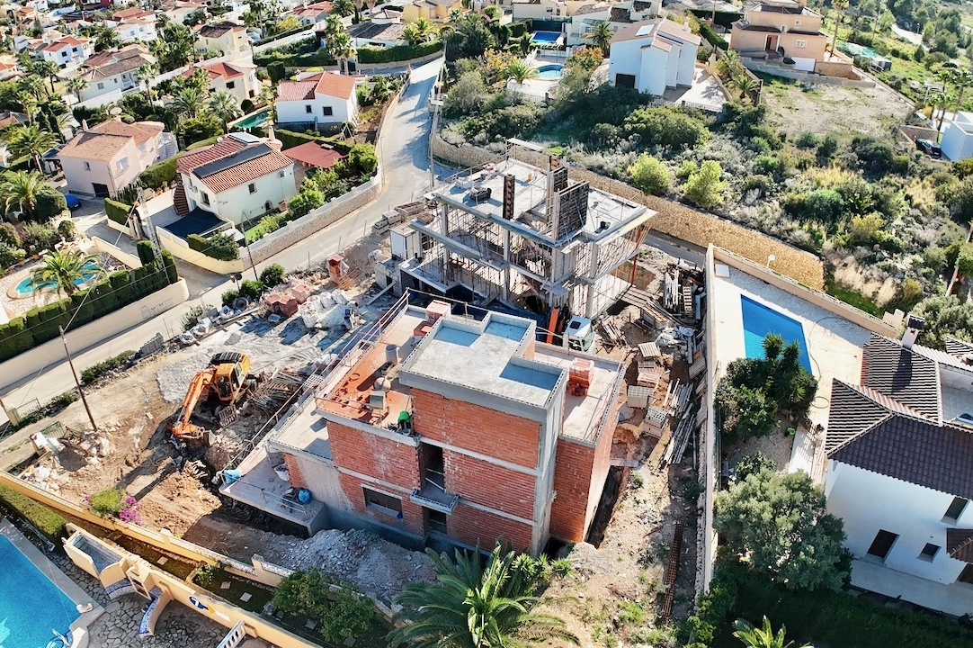 villa in Calpe(Ortembach) for sale, built area 350 m², air-condition, plot area 792 m², 4 bedroom, 4 bathroom, swimming-pool, ref.: CA-H-1849-AMBE-19