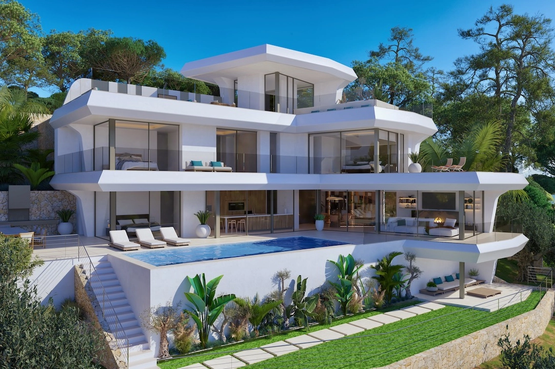 villa in Altea(Altea) for sale, built area 479 m², air-condition, plot area 1383 m², 4 bedroom, 4 bathroom, swimming-pool, ref.: CA-H-1853-AMB-1