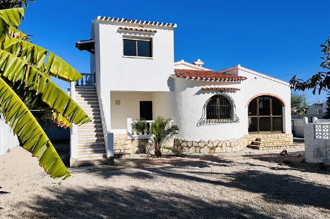 villa in Els Poblets(Ptda. Gironets) for sale, built area 110 m², year built 1978, + central heating, air-condition, plot area 540 m², 3 bedroom, 1 bathroom, ref.: AS-0125-1