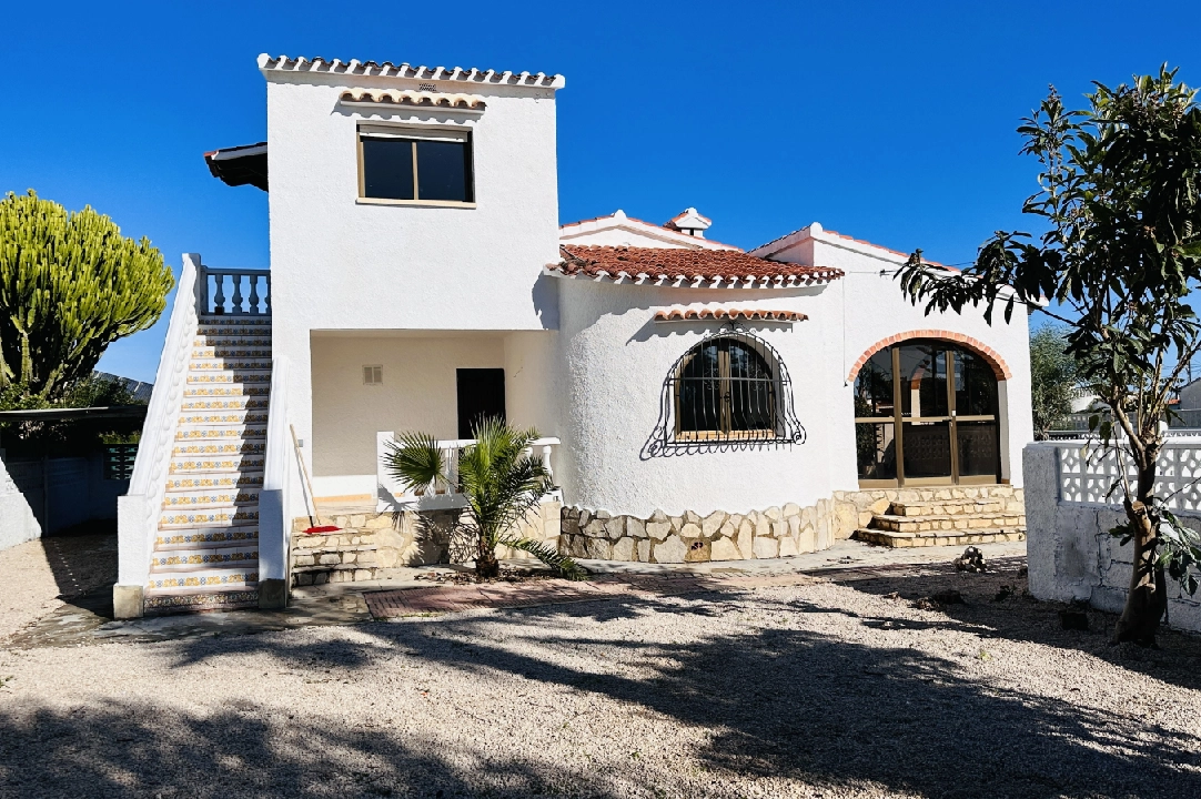 villa in Els Poblets(Ptda. Gironets) for sale, built area 110 m², year built 1978, + central heating, air-condition, plot area 540 m², 3 bedroom, 1 bathroom, ref.: AS-0125-23