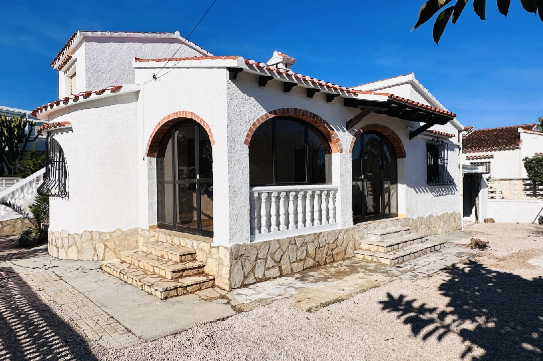 villa in Els Poblets(Ptda. Gironets) for sale, built area 110 m², year built 1978, + central heating, air-condition, plot area 540 m², 3 bedroom, 1 bathroom, ref.: AS-0125-3