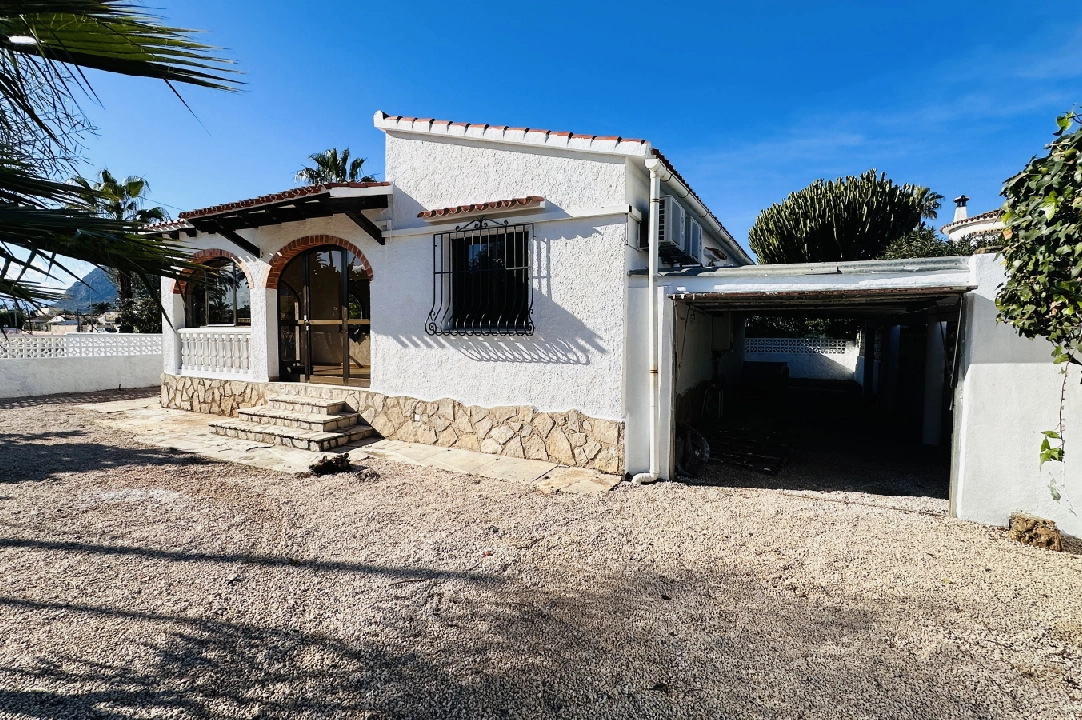 villa in Els Poblets(Ptda. Gironets) for sale, built area 110 m², year built 1978, + central heating, air-condition, plot area 540 m², 3 bedroom, 1 bathroom, ref.: AS-0125-5