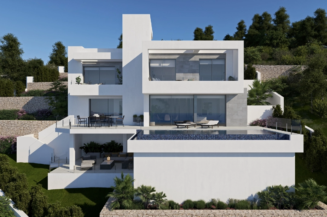 villa in Cumbre del Sol(Cumbre del Sol) for sale, built area 365 m², plot area 748 m², 3 bedroom, 3 bathroom, swimming-pool, ref.: VA-AJ240-5