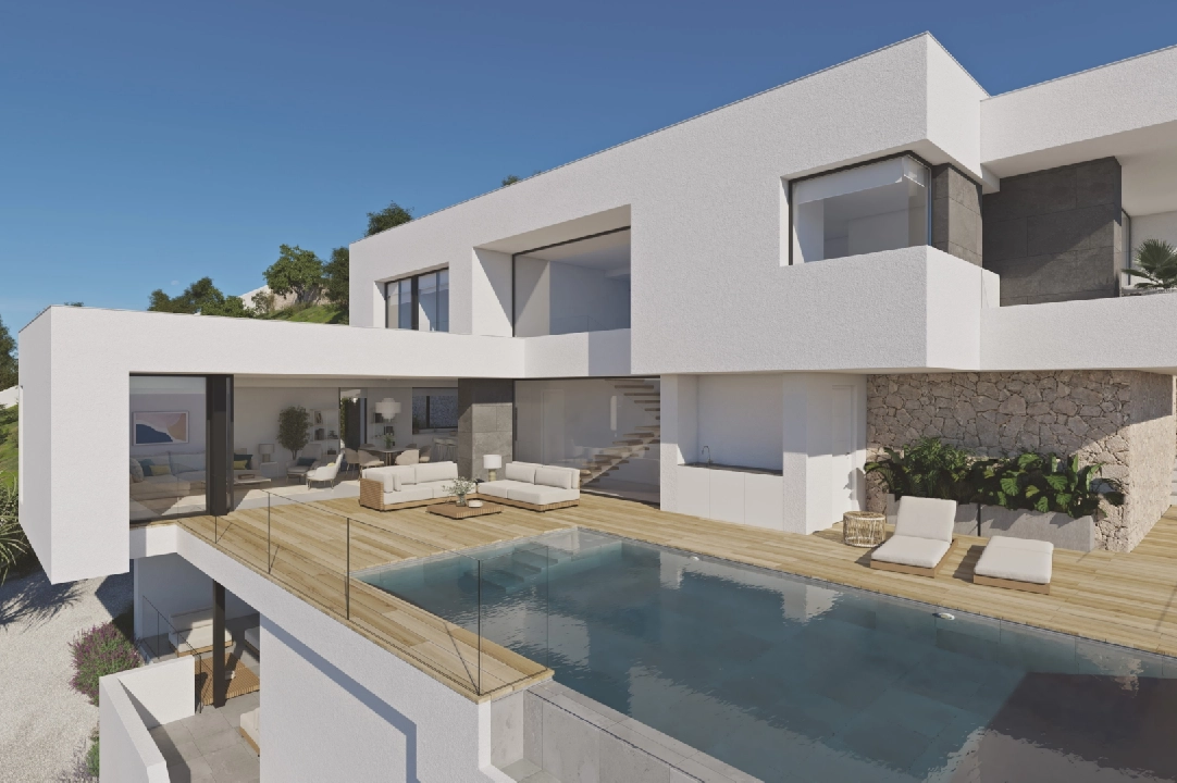 villa in Cumbre del Sol(Cumbre del Sol) for sale, built area 349 m², plot area 878 m², 3 bedroom, 3 bathroom, swimming-pool, ref.: VA-AJ223-7