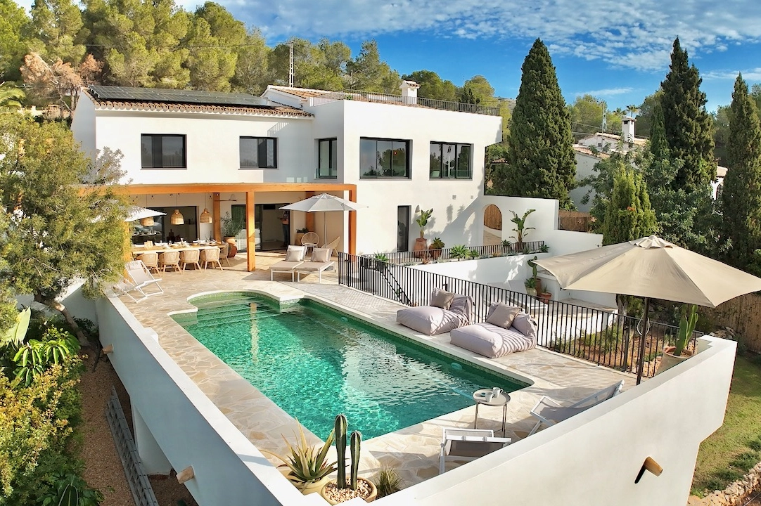 villa in Moraira(Arnella) for sale, built area 270 m², air-condition, plot area 1099 m², 5 bedroom, 4 bathroom, swimming-pool, ref.: CA-H-1852-AMBEI-5