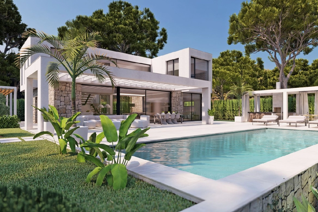 villa in Javea for sale, built area 246 m², year built 2024, air-condition, plot area 1003 m², 4 bedroom, 3 bathroom, swimming-pool, ref.: BP-4435JAV-2