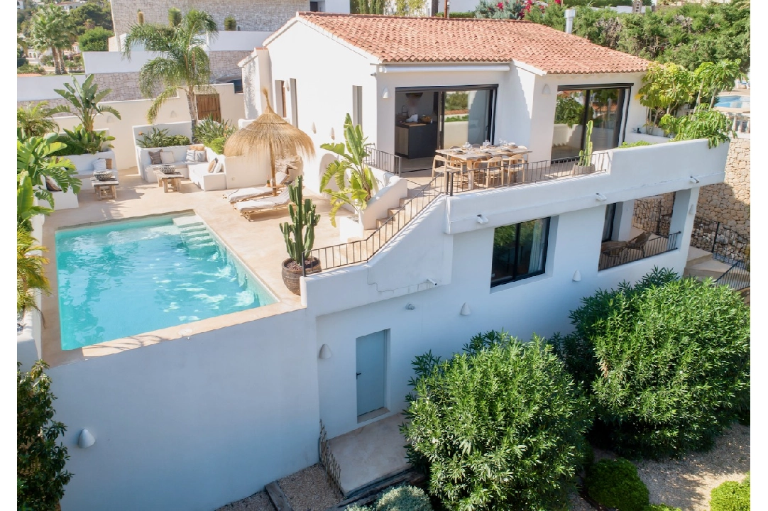 villa in Benissa(Montemar) for sale, built area 156 m², air-condition, plot area 660 m², 3 bedroom, 3 bathroom, swimming-pool, ref.: CA-H-1858-AMB-9