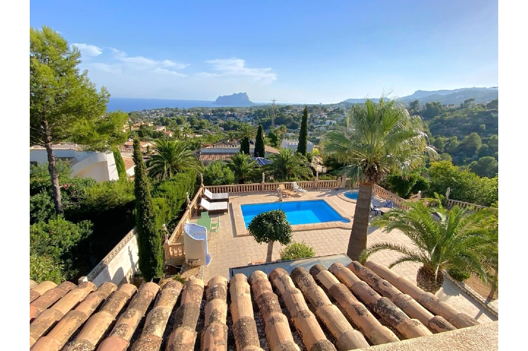 villa in Benissa for sale, built area 354 m², year built 1984, + central heating, plot area 1200 m², 4 bedroom, 4 bathroom, swimming-pool, ref.: FK-0125-1