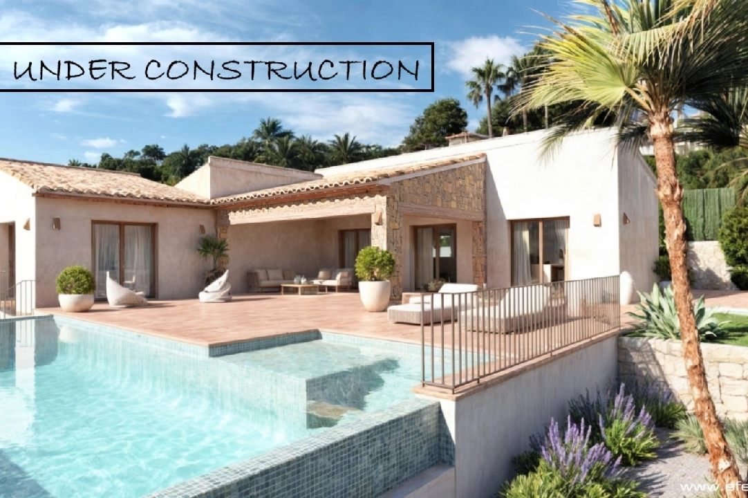 villa in Javea for sale, built area 170 m², year built 2025, air-condition, plot area 1000 m², 3 bedroom, 3 bathroom, swimming-pool, ref.: BP-C3XY4472JAV-1