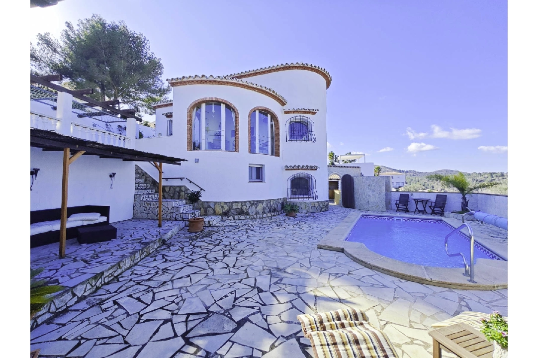 villa in Pedreguer for sale, built area 104 m², air-condition, plot area 727 m², 4 bedroom, 2 bathroom, swimming-pool, ref.: CO-C25940-32