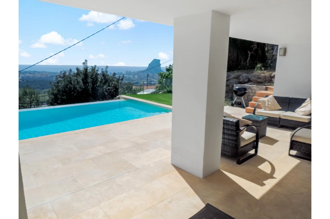 villa in Calpe(Costa Blanca) for sale, built area 530 m², plot area 816 m², 5 bedroom, 4 bathroom, swimming-pool, ref.: CPS-191-5