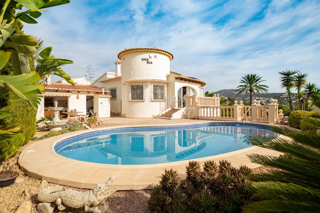 villa in Moraira(Pla del Mar) for sale, built area 310 m², plot area 900 m², 5 bedroom, 4 bathroom, swimming-pool, ref.: CPS-252-1