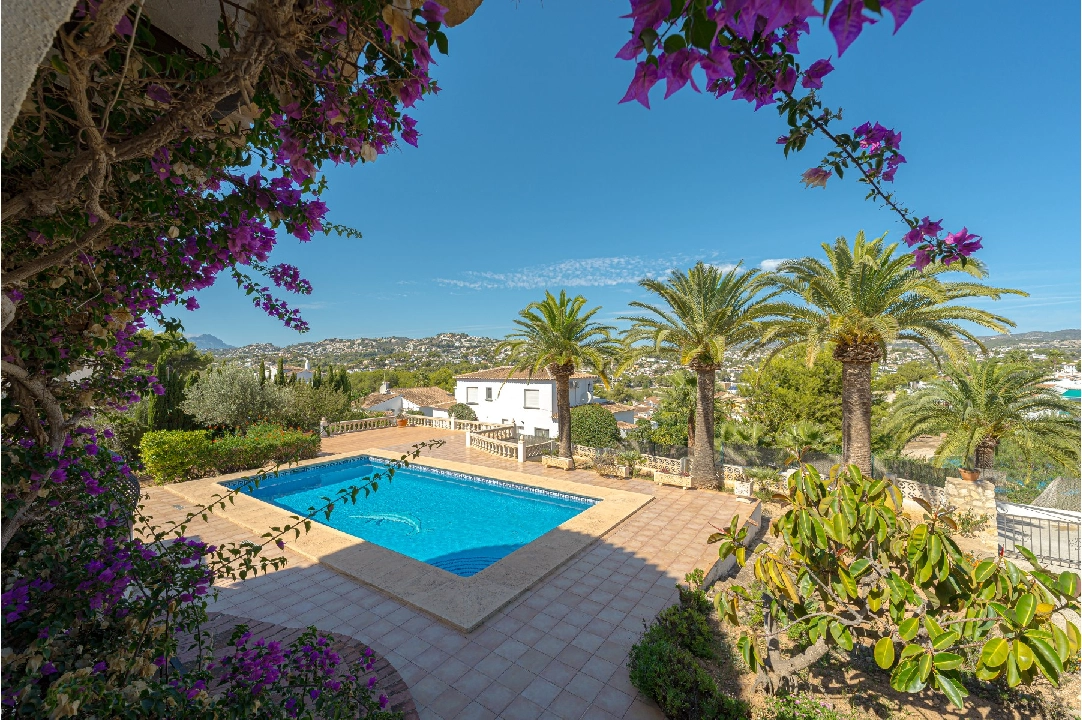 villa in Moraira(Moraira beach) for sale, built area 290 m², plot area 1167 m², 3 bedroom, 2 bathroom, swimming-pool, ref.: CPS-MOR287-2