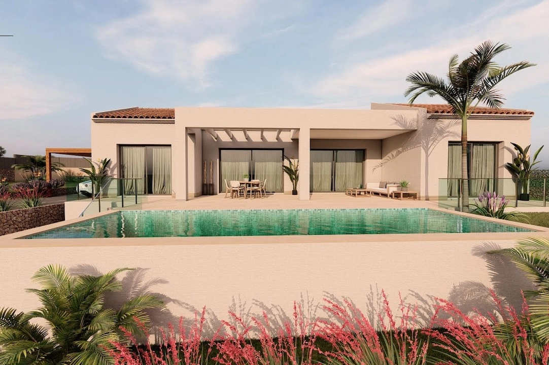 villa in Javea(Laderas) for sale, built area 226 m², air-condition, plot area 1186 m², 4 bedroom, 3 bathroom, swimming-pool, ref.: CA-H-1865-AMB-1