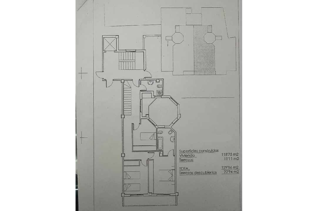 penthouse apartment in Pego for sale, built area 129 m², year built 2005, + KLIMA, air-condition, 3 bedroom, 3 bathroom, ref.: O-V93214-28