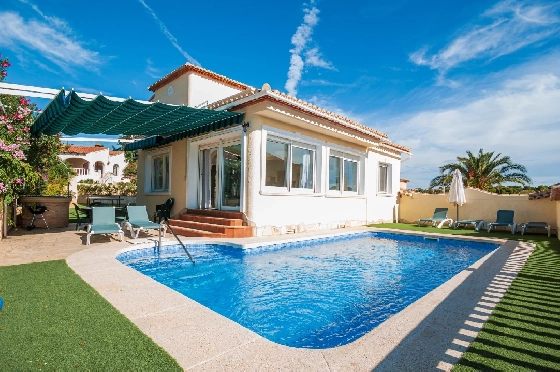 Villa in Calpe(Costeres) zu verkaufen, Wohnfläche 115 m², Klimaanlage, Grundstück 785 m², 3 Schlafzimmer, 2 Badezimmer, Pool, ref.: COB-3486-10535-26