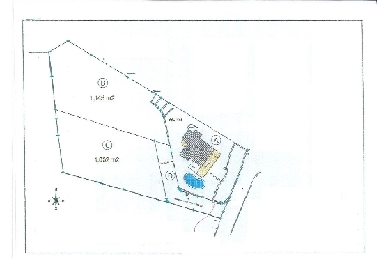 Wohngrundstück in Moraira zu verkaufen, Klimaanlage, Grundstück 2177 m², Pool, ref.: AM-12200DA-15