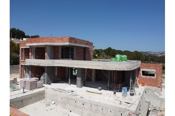 Villa in Moraira zu verkaufen, Wohnfläche 195 m², Baujahr 2025, Klimaanlage, Grundstück 811 m², 4 Schlafzimmer, 4 Badezimmer, Pool, ref.: AM-12327DA-4