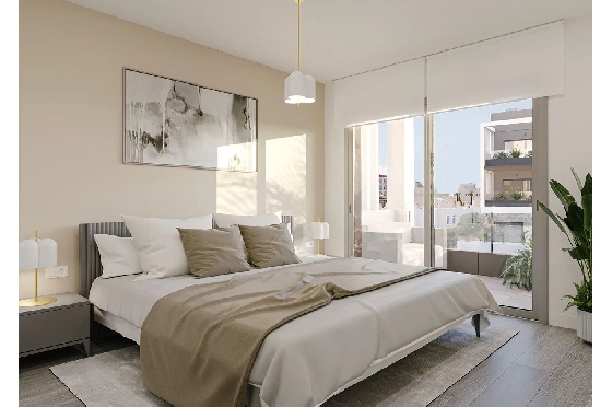 Penthouse Apartment in Colonia de Sant Jordi zu verkaufen, Wohnfläche 379 m², Zustand Erstbezug, + fussboden, Klimaanlage, 3 Schlafzimmer, 2 Badezimmer, Pool, ref.: HA-MLN-163-A03-6