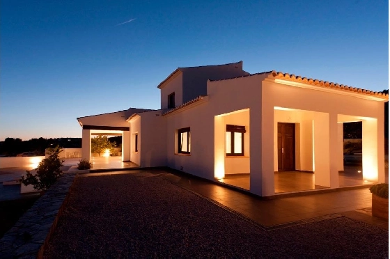 Villa in Moraira zu verkaufen, Wohnfläche 283 m², Baujahr 2023, Klimaanlage, Grundstück 897 m², 3 Schlafzimmer, 3 Badezimmer, Pool, ref.: AM-12030DA-25