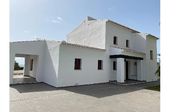 Villa in Moraira zu verkaufen, Wohnfläche 283 m², Baujahr 2023, Klimaanlage, Grundstück 897 m², 3 Schlafzimmer, 3 Badezimmer, Pool, ref.: AM-12030DA-34