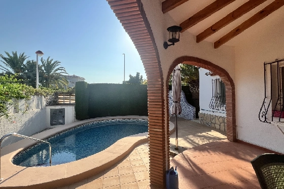 Villa in Els Poblets(Barranquets) zu verkaufen, Wohnfläche 120 m², Baujahr 2004, Zustand gepflegt, + Zentralheizung, Klimaanlage, Grundstück 402 m², 3 Schlafzimmer, 2 Badezimmer, Pool, ref.: JS-1325-3