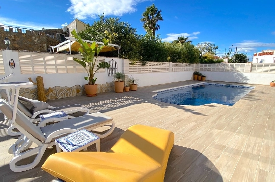 Villa in Els Poblets(Ptda. Revoltes) zu verkaufen, Wohnfläche 234 m², Baujahr 2004, Zustand gepflegt, + Zentralheizung, Klimaanlage, Grundstück 614 m², 4 Schlafzimmer, 3 Badezimmer, Pool, ref.: AS-1425-4