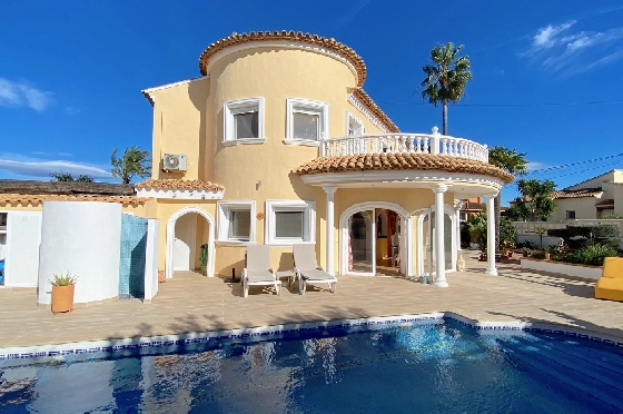 Villa in Els Poblets(Ptda. Revoltes) zu verkaufen, Wohnfläche 234 m², Baujahr 2004, Zustand gepflegt, + Zentralheizung, Klimaanlage, Grundstück 614 m², 4 Schlafzimmer, 3 Badezimmer, Pool, ref.: AS-1425-53