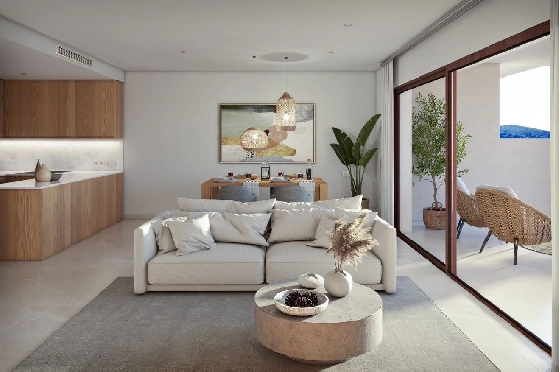 Etagen Apartment in Capdepera zu verkaufen, Wohnfläche 98 m², Zustand Erstbezug, Klimaanlage, 2 Schlafzimmer, 2 Badezimmer, Pool, ref.: HA-MLN-435-A01-6