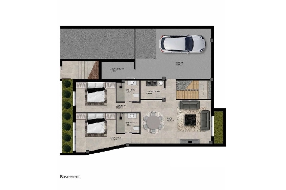 Villa in Polop zu verkaufen, Wohnfläche 311 m², Zustand Erstbezug, Klimaanlage, Grundstück 366 m², 4 Schlafzimmer, 4 Badezimmer, Pool, ref.: HA-PON-241-E02-25