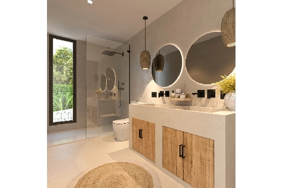 Villa in Javea zu verkaufen, Wohnfläche 200 m², Baujahr 2025, Klimaanlage, Grundstück 1000 m², 3 Schlafzimmer, 4 Badezimmer, Pool, ref.: AM-12502DR-7