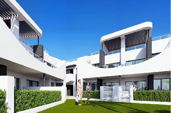 Penthouse Apartment in San Fulgencio zu verkaufen, Wohnfläche 206 m², Zustand Erstbezug, 3 Schlafzimmer, 2 Badezimmer, Pool, ref.: HA-SFN-131-A04-19